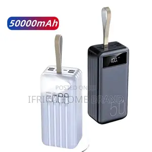 50000mah 120W Portable Power Bank High Capacity Super