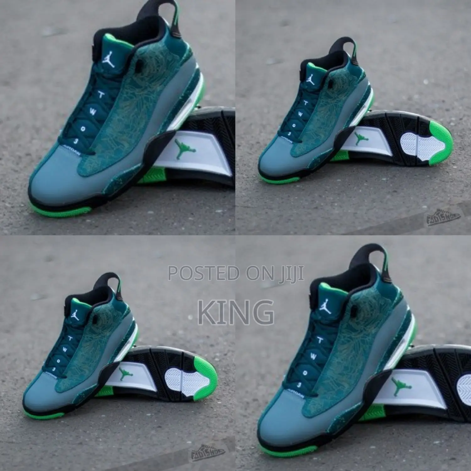 Air Jordan Dub Zero Green