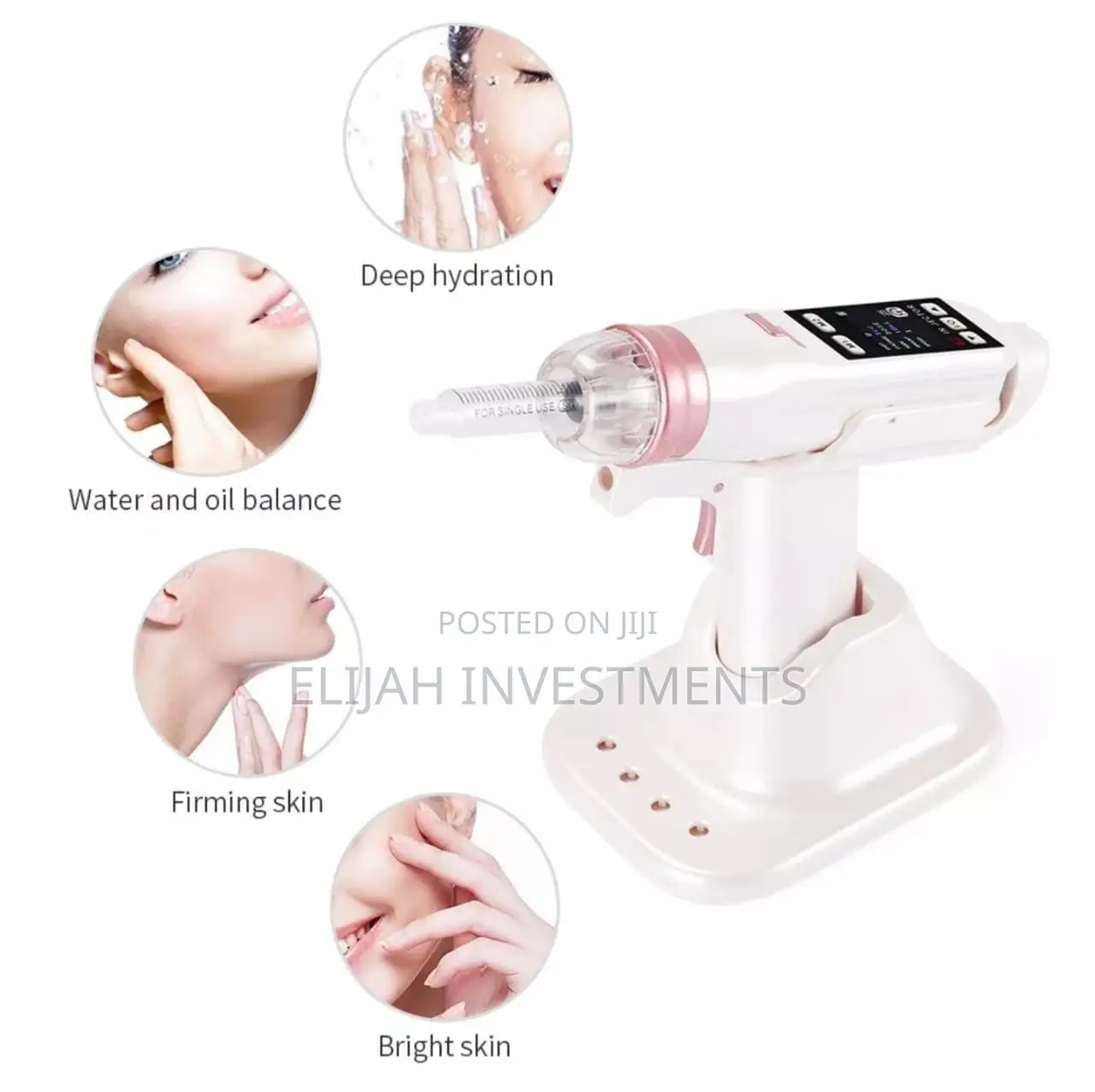 Portable Mesotherapy Gun for Face Skin Wrinkle Removal