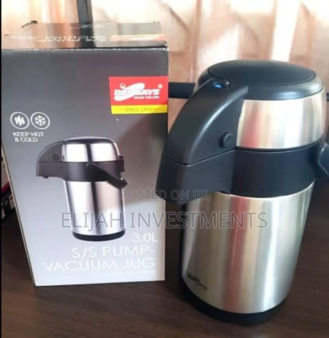Tea or Coffee Airport Vacuum Flask 3ltrs