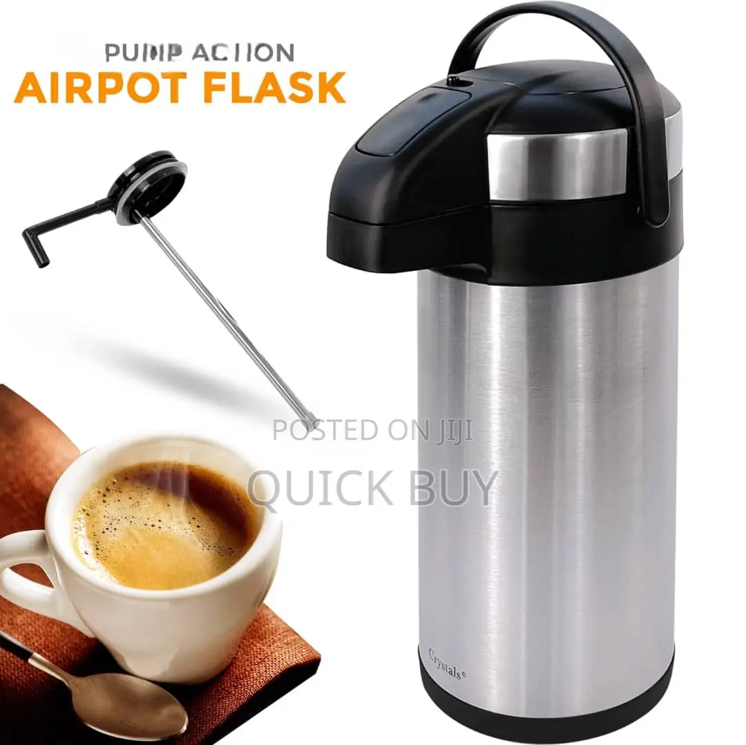 Tea or Coffee Airport Vacuum Flask 3ltrs