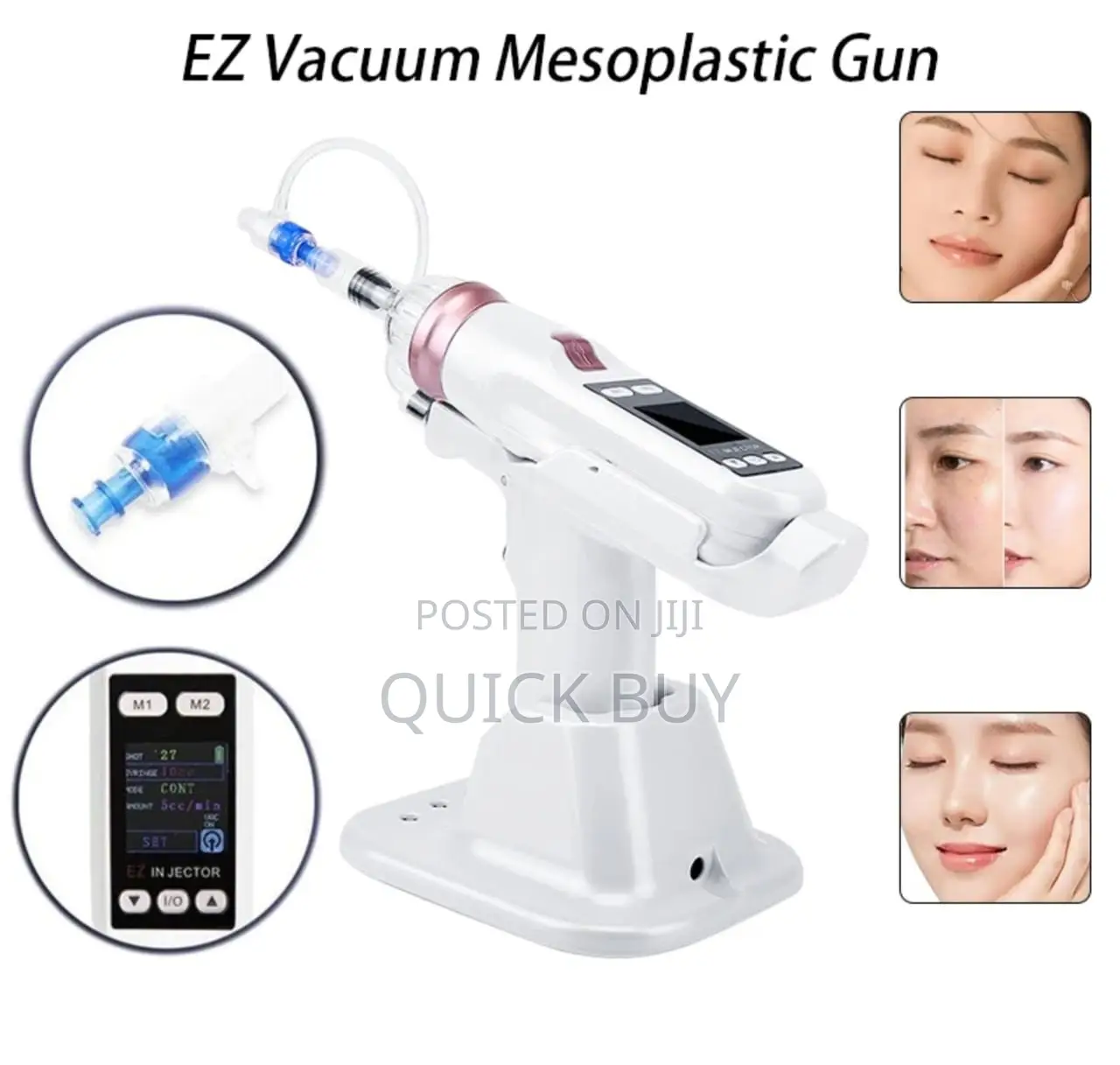 Portable Mesotherapy Gun for Face Lifting and Skin