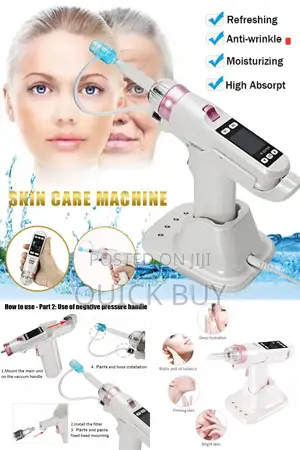 Portable Mesotherapy Gun for Face Lifting and Skin