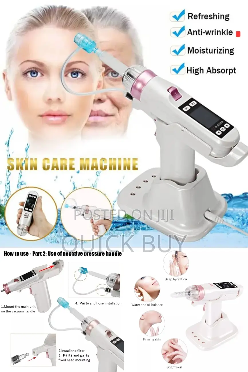 Portable Mesotherapy Gun for Face Lifting and Skin