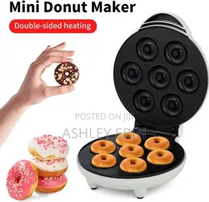 Photo - Double Sided Heating Mini Electric Donut Maker