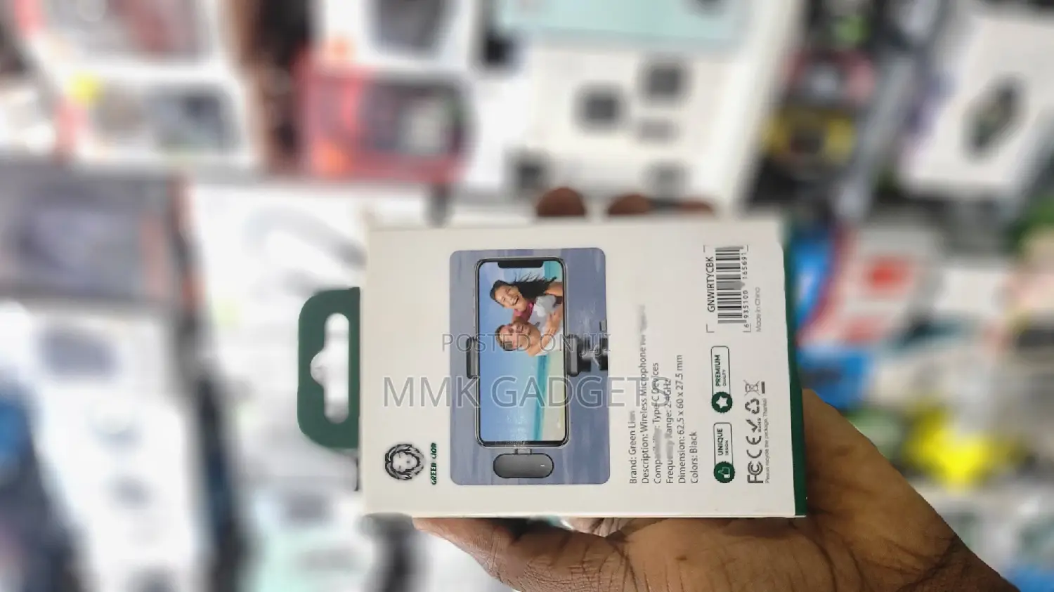 Green Lion Mobile Microphone