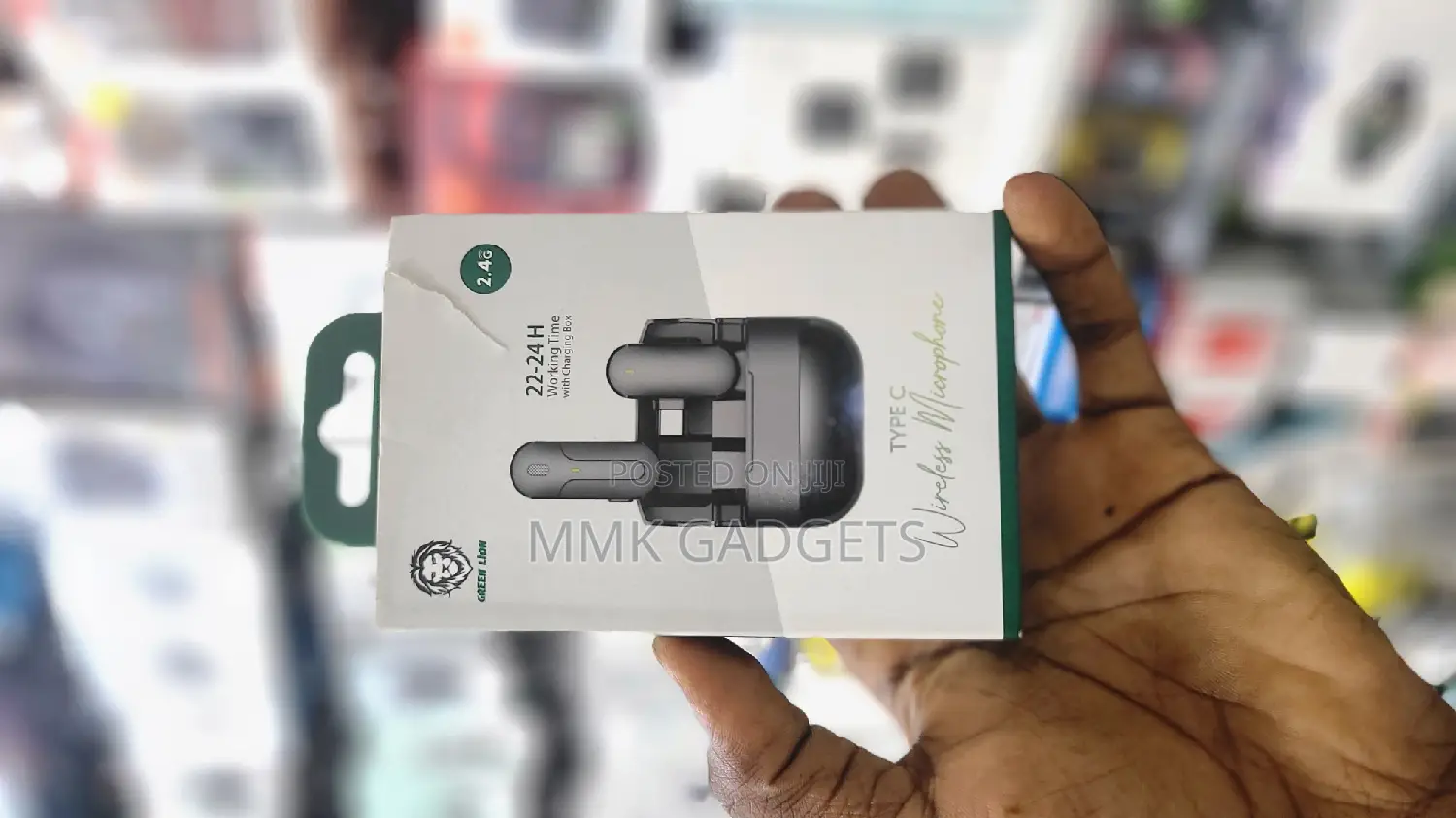 Green Lion Mobile Microphone