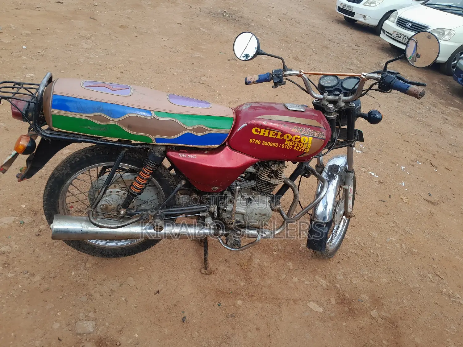 Bajaj Boxer 100 2021 Red