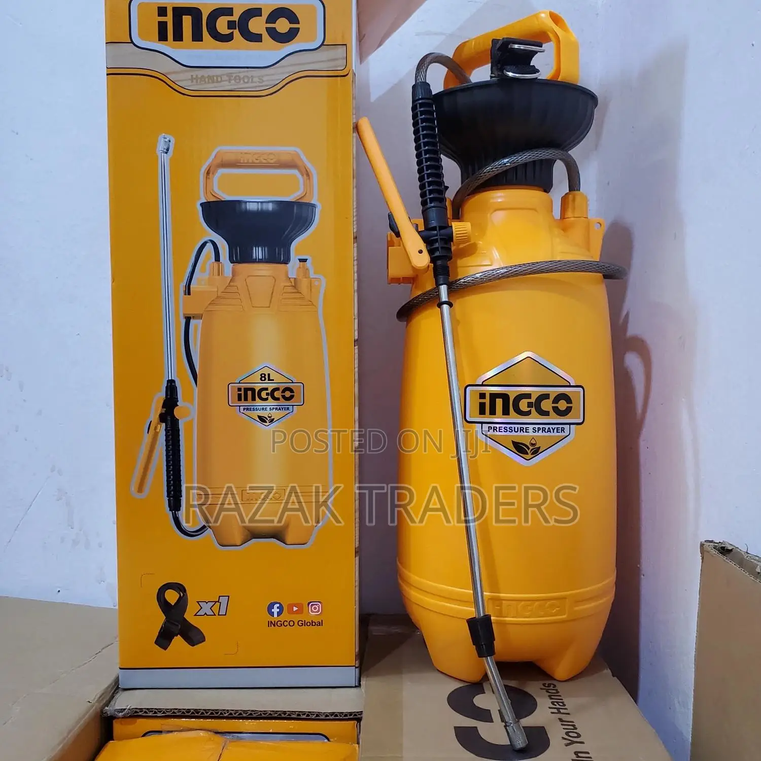 Ingco Hspp30802 Pressure Sprayer 8L