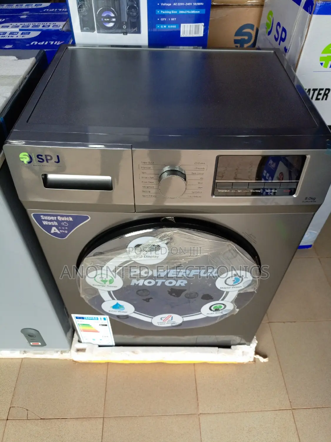 SPJ Washing 8kg Front Loader