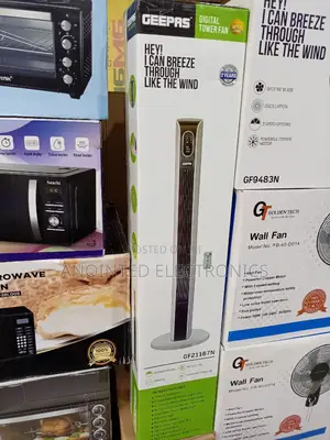 Geepas Tower Fans With a Remote