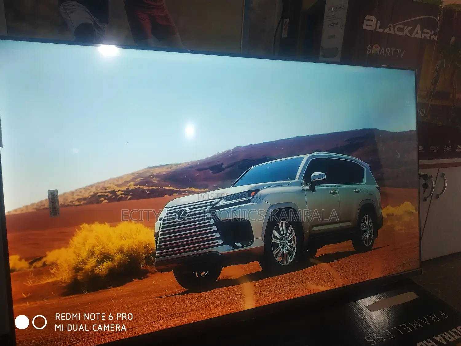It's 60"Inch Smart LG Flat Screen