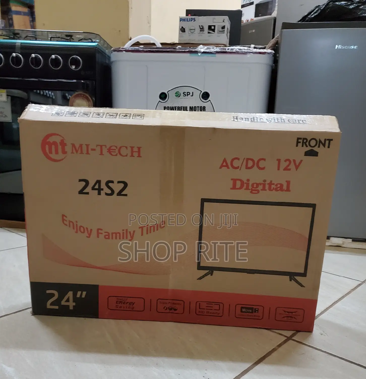 Mi-Tech 24inches Digital Àc DC Free to Air TVS