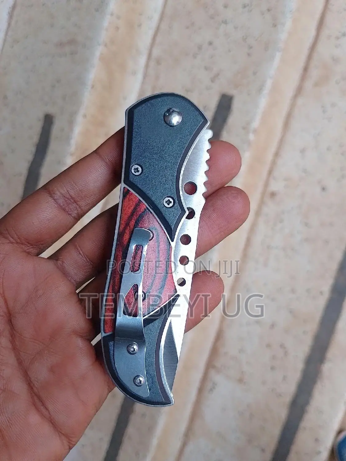 Auto Pop, Folding Army Knife