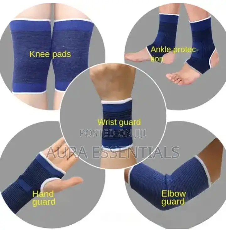 Ankle,Elbows,Knee, and Palm Support Set