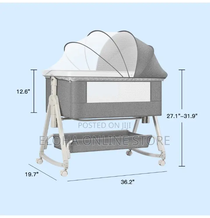 Comfortable 4-in-1 Bedside Sleeper