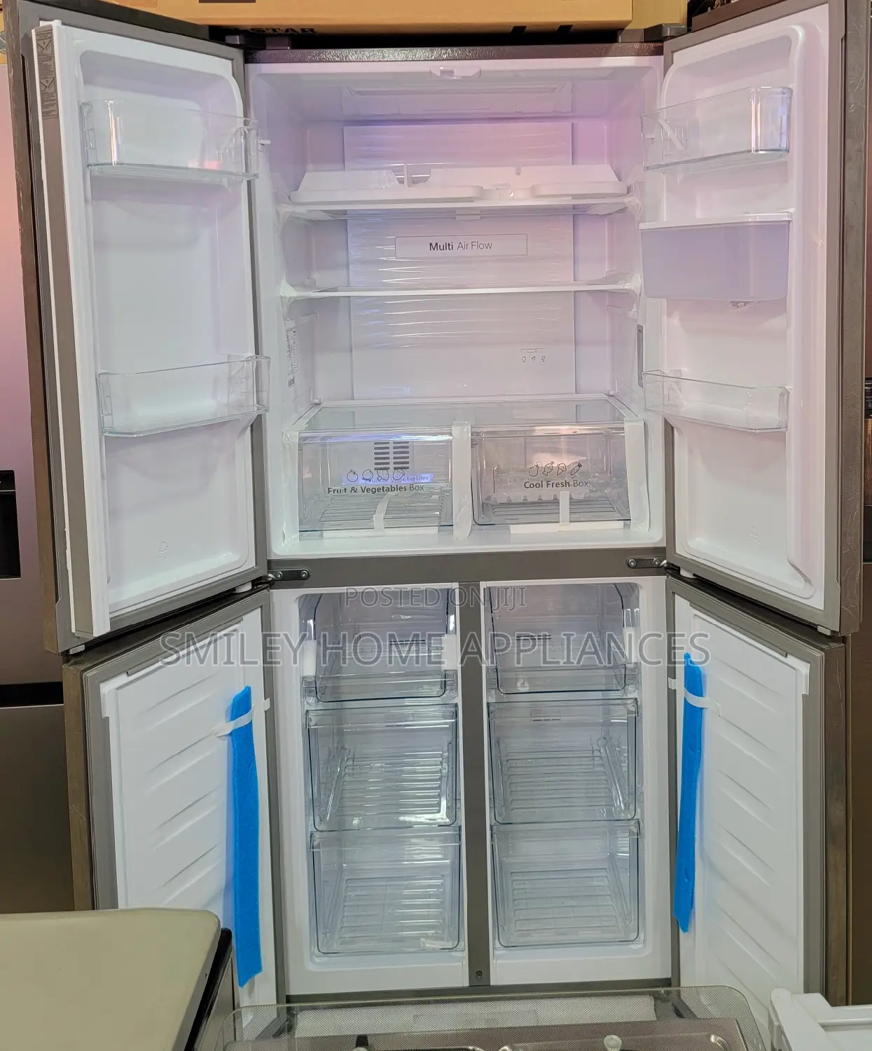 French Door Hisense 515ltrs Refrigerator