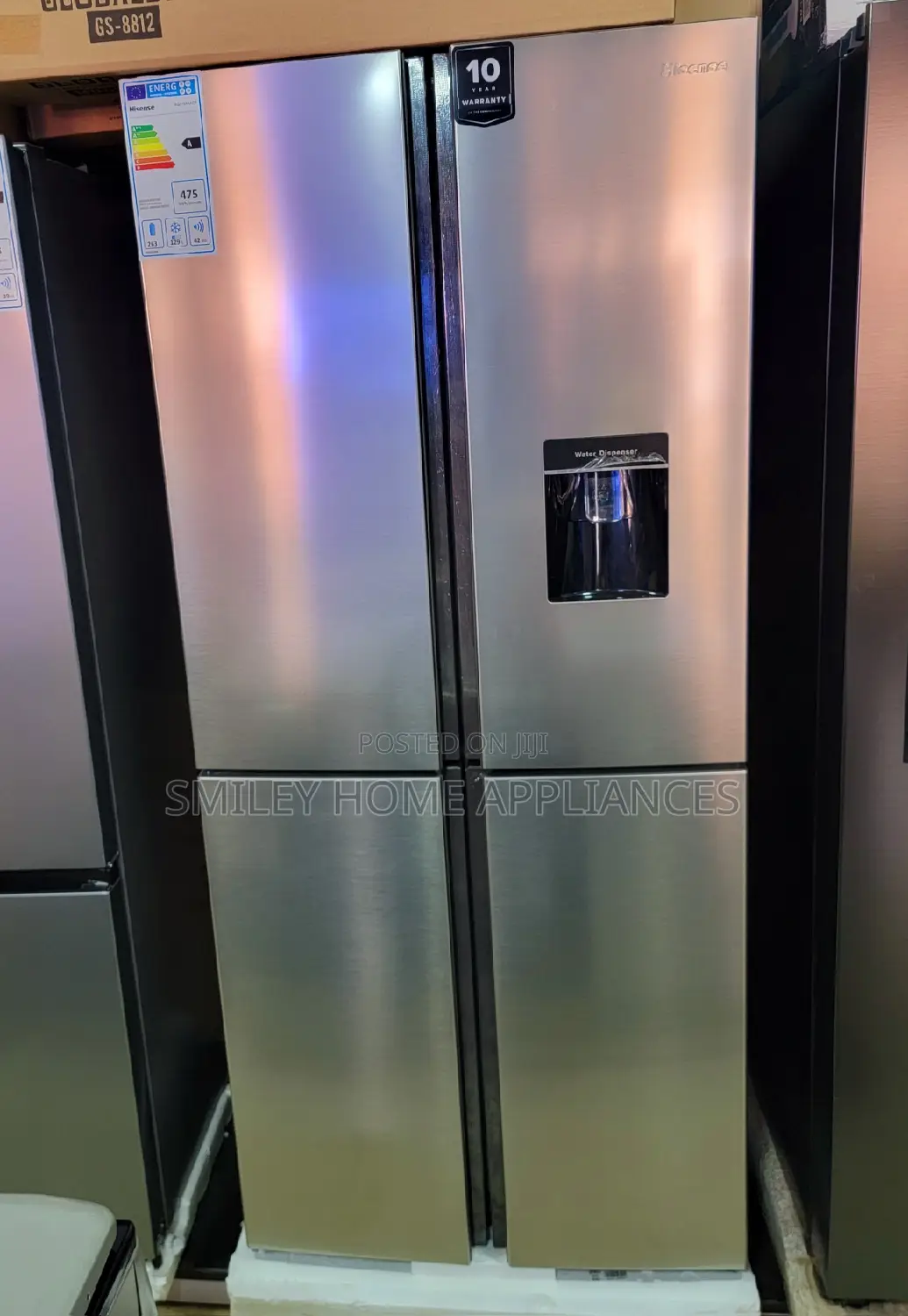 French Door Hisense 515ltrs Refrigerator