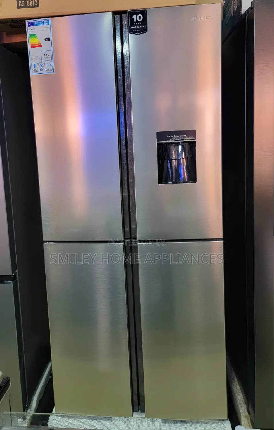 Brand New Hisense 515ltrs French Door Refrigerator