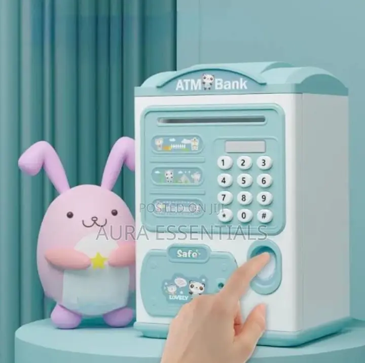 Money Bank With Password and Fingerprint Lock