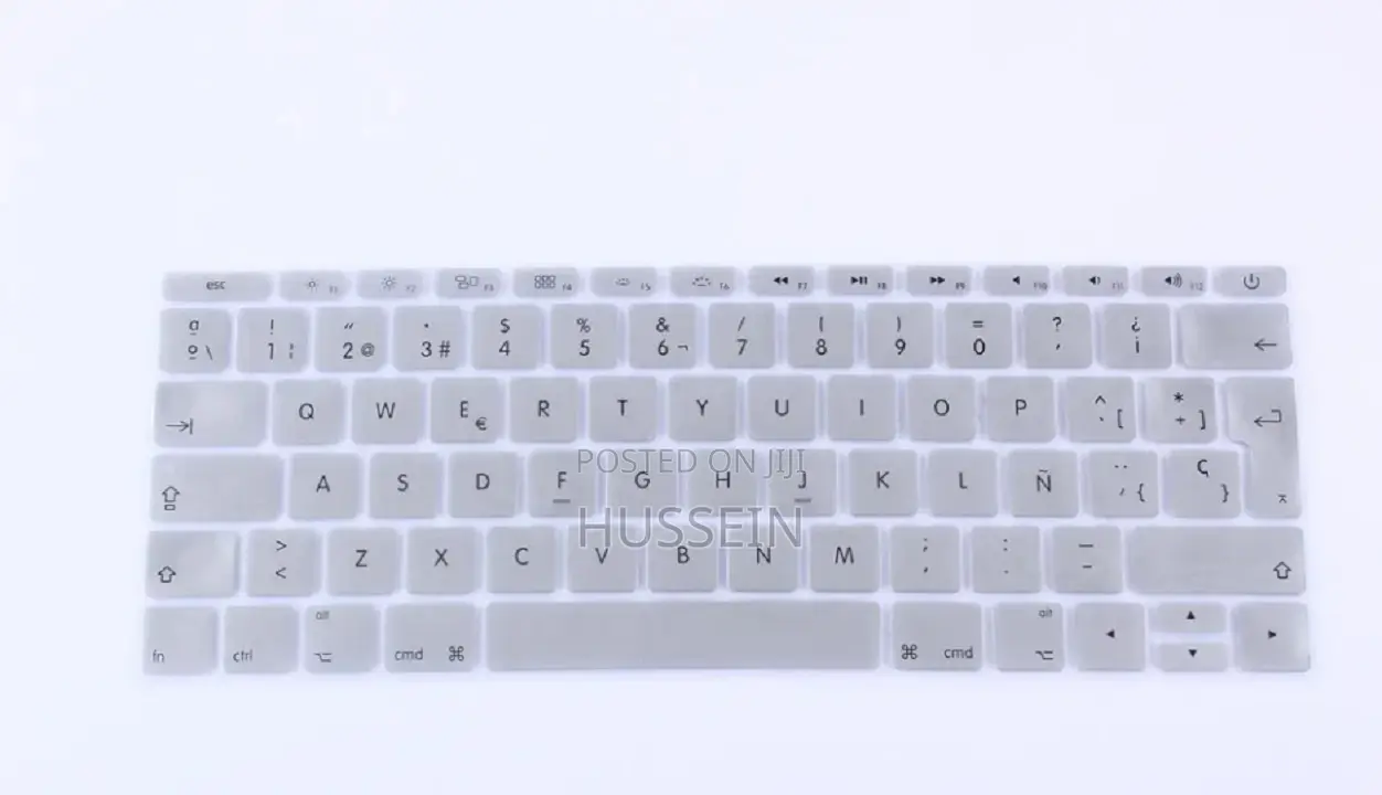 Spanish Keyboard Cover Silicone Skin for Macbook Pro 13 Inch