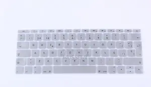 Spanish Keyboard Cover Silicone Skin for Macbook Pro 13 Inch