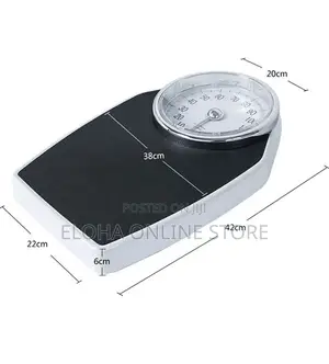 Kinlee Portable Mechanical Body Bathroom Weight Scale