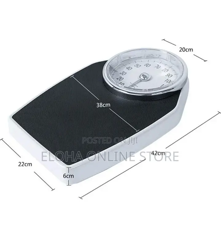 Kinlee Portable Mechanical Body Bathroom Weight Scale