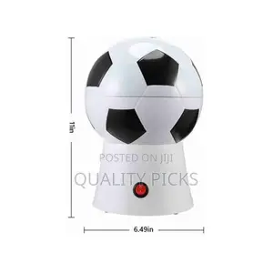 Football Shaped Portable Popcorn Maker