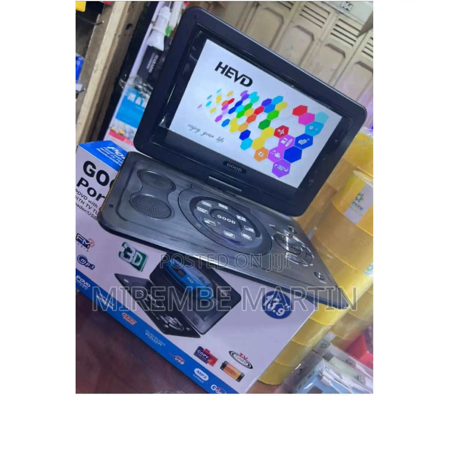 13.9inch Portable DVD Player.