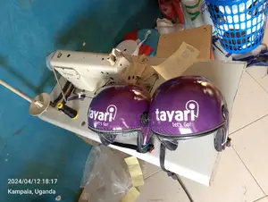 Branded Helmets With Stickers
