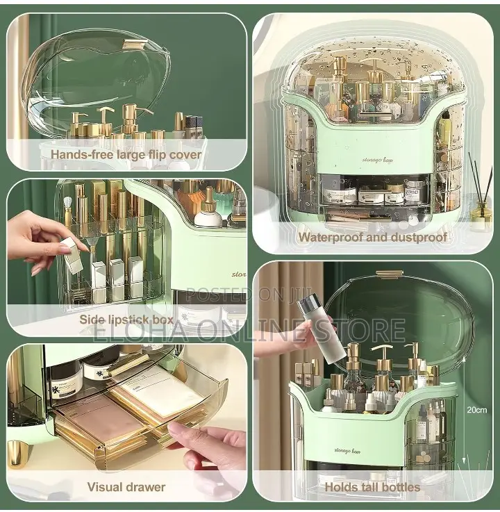 Dustproof Cosmetics Skin Care Products Storage/Box