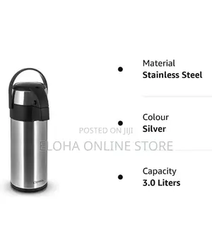 3 Litres Tea or Coffee Airport Vaccum Flask