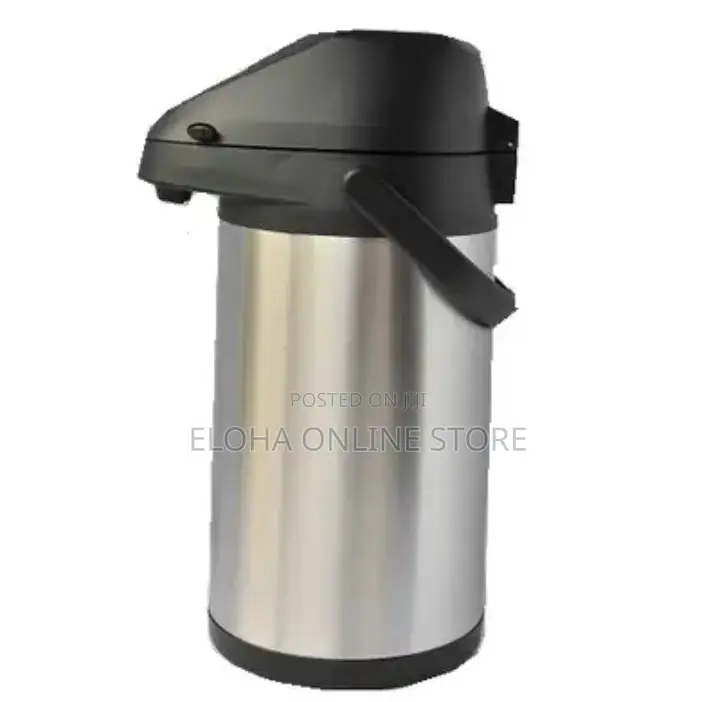 4 Litres Stainless Steel Coffee or Tea Airport Vaccum Flask