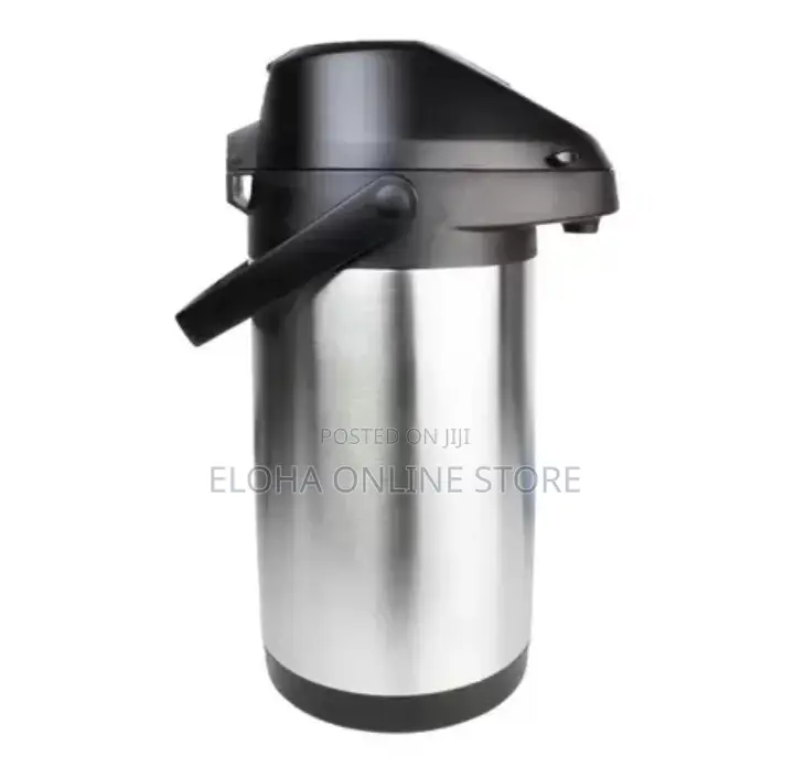 4 Litres Stainless Steel Coffee or Tea Airport Vaccum Flask