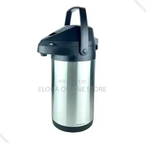 4 Litres Stainless Steel Coffee or Tea Airport Vaccum Flask