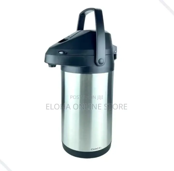 4 Litres Stainless Steel Coffee or Tea Airport Vaccum Flask