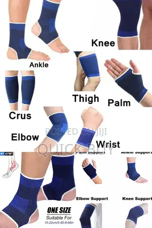 Ankle,Elbows,Knee, and Palm Support Set