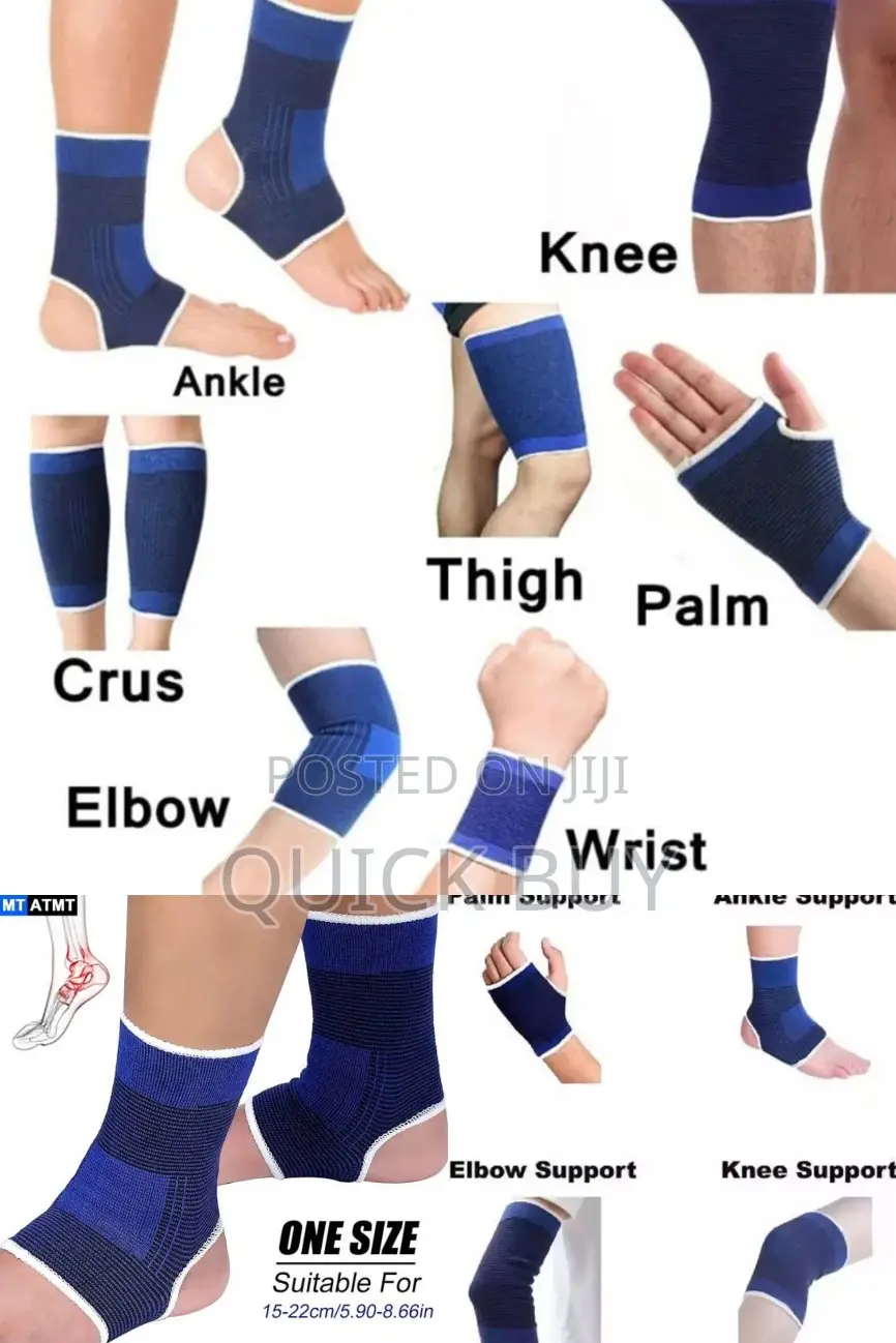 Ankle,Elbows,Knee, and Palm Support Set