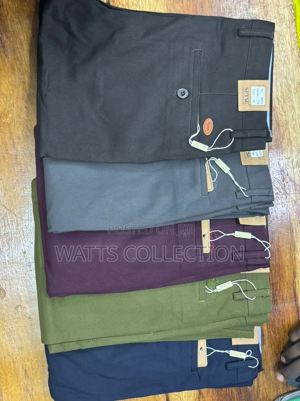 Gentle Khaki Chino Trousers