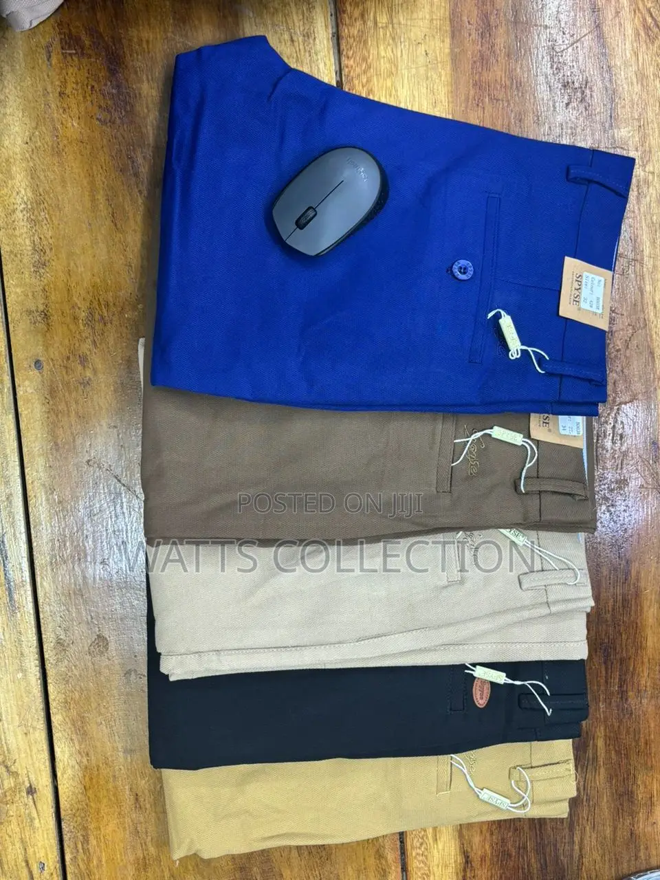 Gentle Khaki Chino Trousers