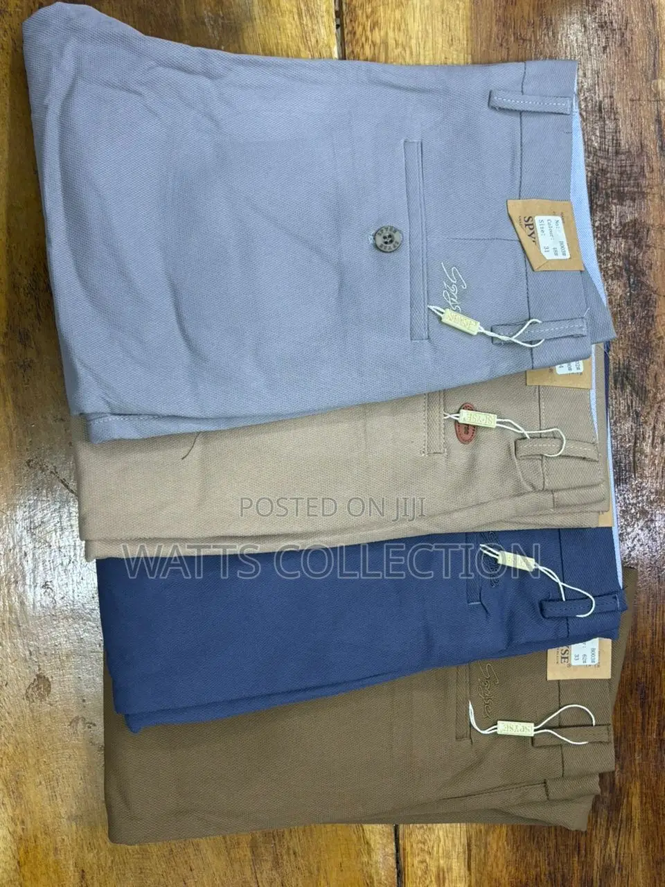 Gentle Khaki Chino Trousers