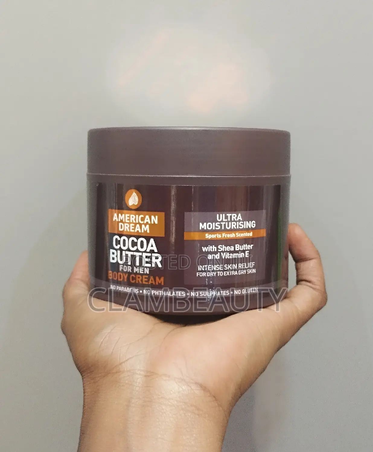 American Dream Ultra Moisturising Body Cream for Men