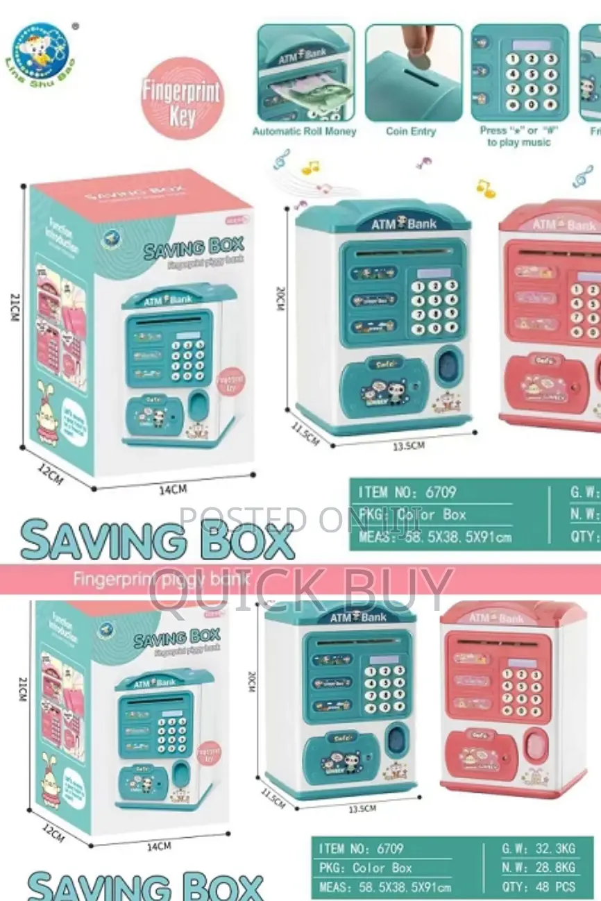 Electronic ATM Piggy Bank for Kids