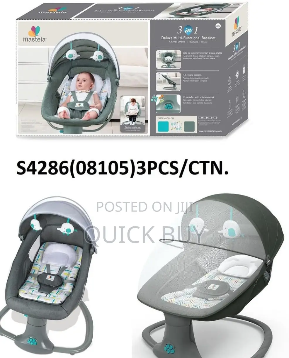 Baby and Kids Electric Rocking Chair With Remote Control