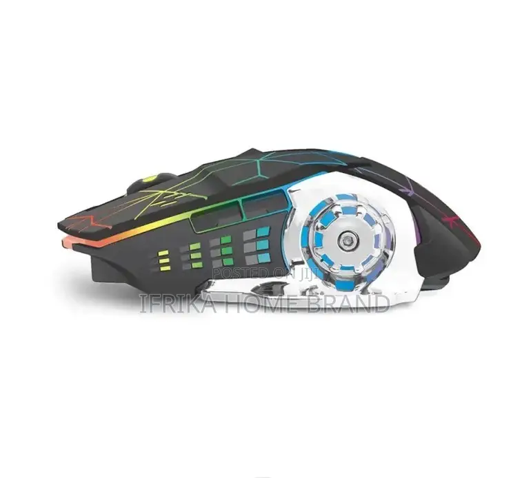 Rechargeable Wireless Gaming Mouse 6 Buttons 2400 DPI 7