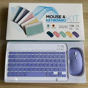 Rechargeable Bluetooth Keyboard Wireless Keyboard and Mouse