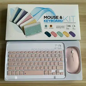 Rechargeable Bluetooth Keyboard Wireless Keyboard and Mouse