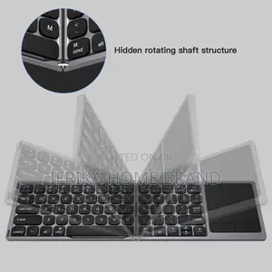 Travel Rechargeable Folding Keyboard Portable Clavier Pocket