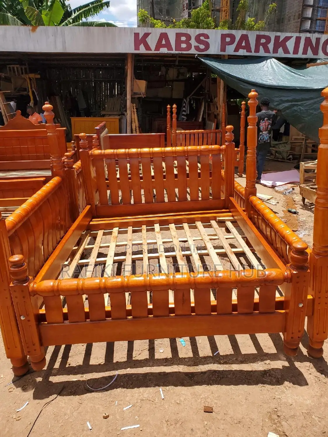 German Bed / 5by6 / Wooden Bed / Furniture / Good Furniture